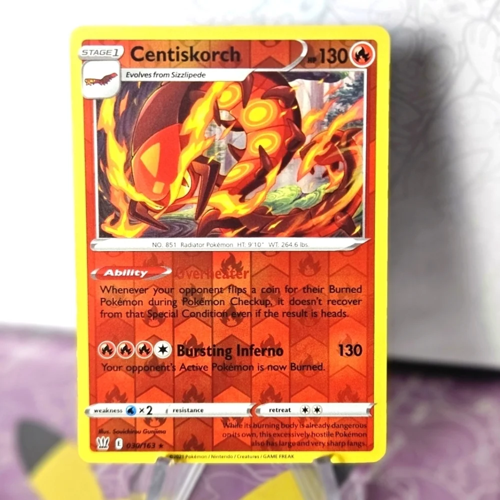 Centiskorch 030/163 Pokémon TCG Holo Rare